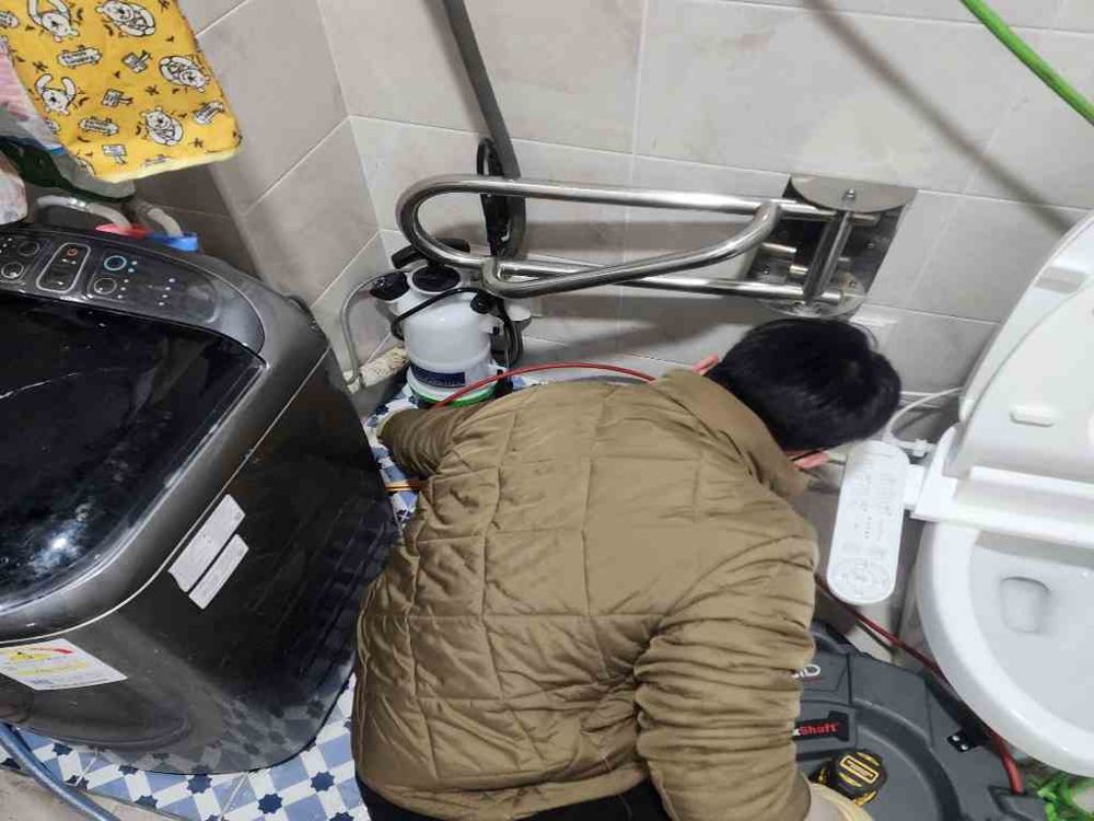 화성 욕실·세탁기 배수 막힘 작업